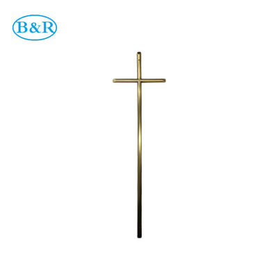 D017 57 * 16.5cm طلا رنگی تشییع جنازه صلیب