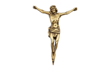290 * 220mm رنگ برنز christian crucifix decoration BD021
