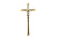 دکوراسیون برنج برای سنگسار crucifix cross 400 * 180mm BD001
