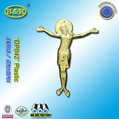 کیفیت  Casket Plastic Decoration Coffin Lid Jesus Ref No DP042 size 22x26.5cm plastico cristo jesus کارخانه