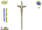 56.7 * 15.8cm صلیب کاتولیک روی برای فلز دکوراسیون تابوت D045 zamak crucifix برنز عتیقه سبک اروپایی